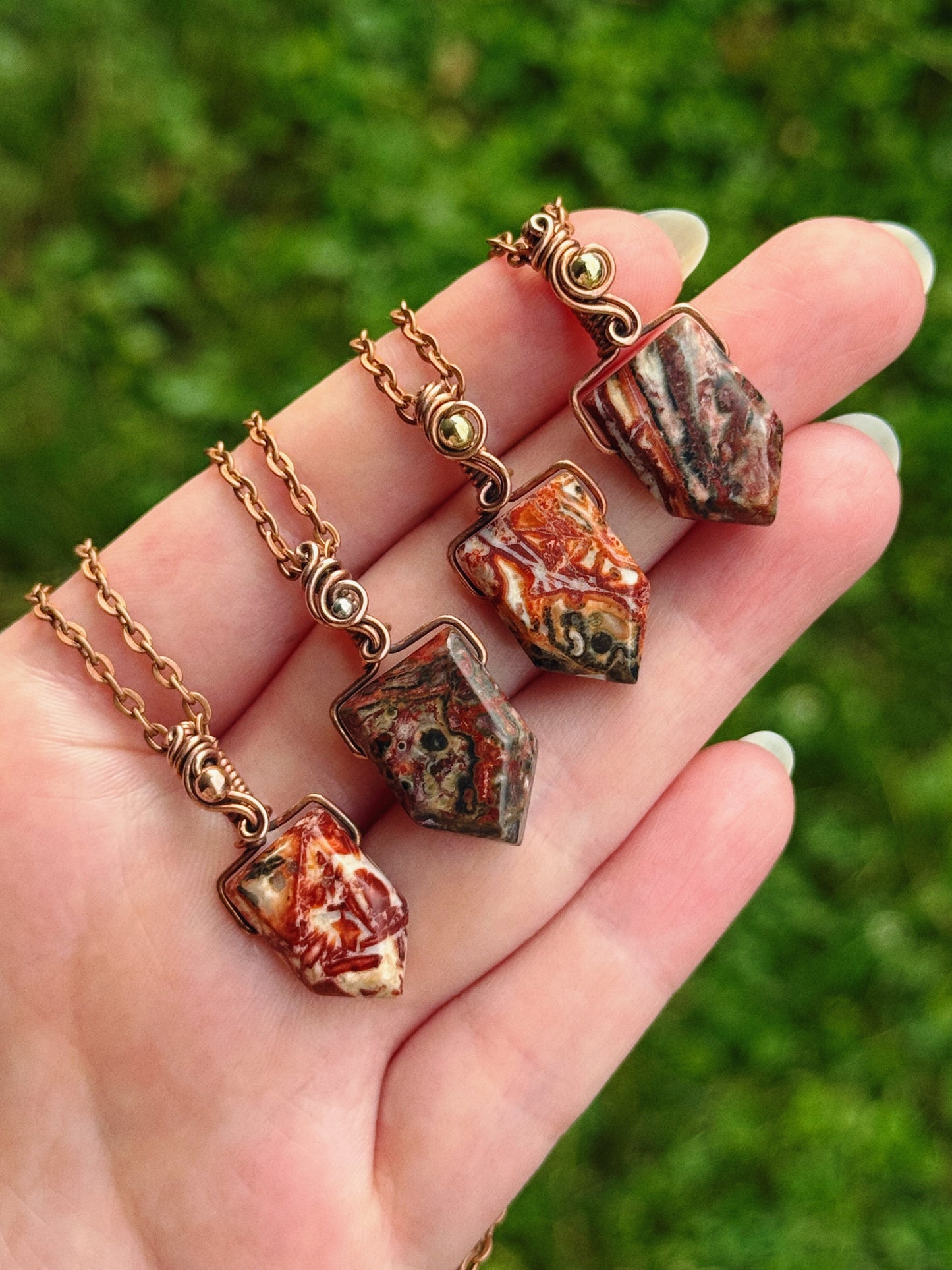Jasper Shield Pendant